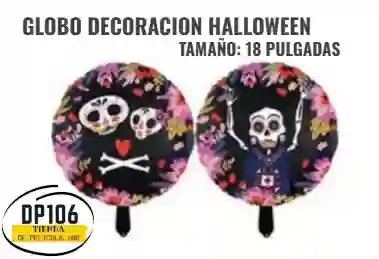 Globo Decoracion Halloween Dia De Muertos R18