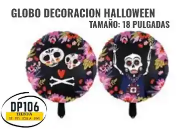 Globo Decoracion Halloween Dia De Muertos R18