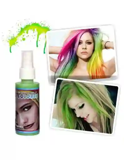Laca Para El Cabello De Colores Fluorescentes Para Halloween