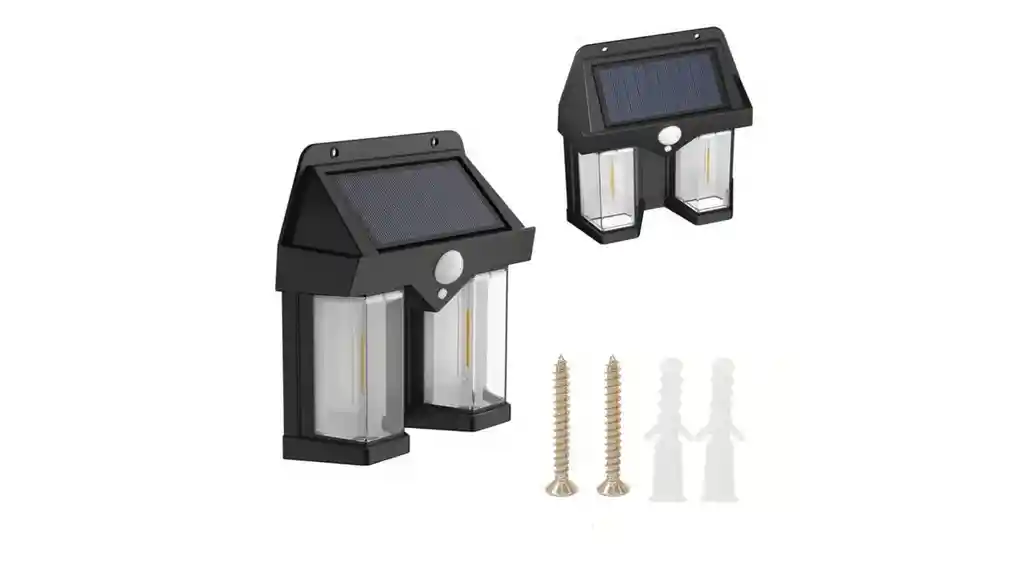 Lampara Solar Led Farol De Pared Exteriores Sensor Jl-t66