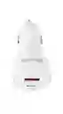 Cargador Para Carro Beston Bst-m6015qp Usb3a -tipo C 18w Blanco Carga Rapida