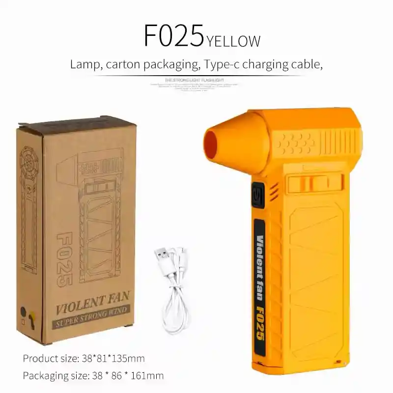 Sopladora Turbo De Alta Potencia Portátil De Mano De 80000 Rpm