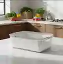 Contenedor Alimentos Nevera Organizador Hermético Y Filtro Escurridor 4.2 Lts