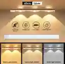Luz Led Sensor Movimiento Ultrafino 40 Cm Usb Recargable