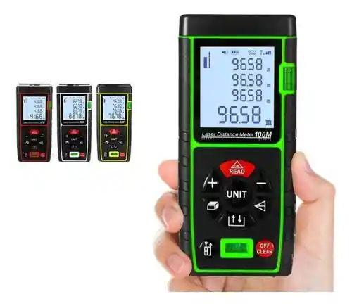 Medidor De Distancia Láser 100 Metros