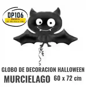 Globo Murcielago Halloween Mediano 60 X 72 Cm