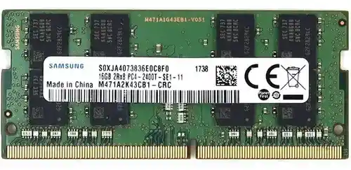 Memoria Ram Color Verde 16gb 1 Samsung M471a2k43cb1-crc