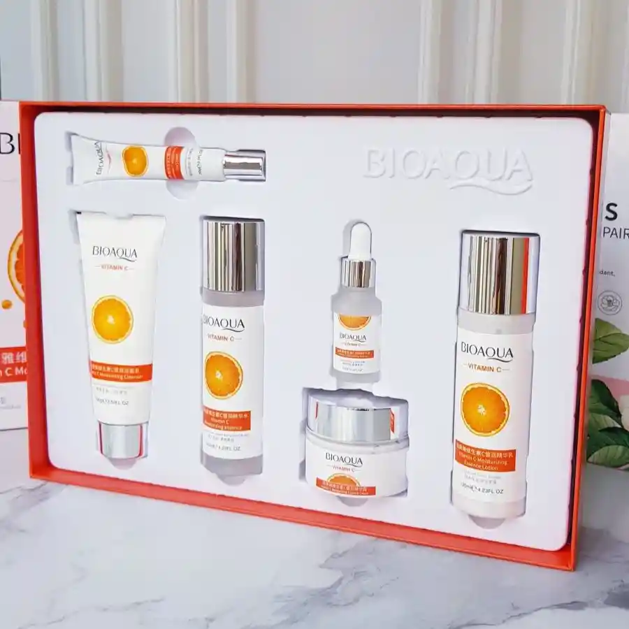 Kit De Cuidado Facial De Vitamina C Bioaqua