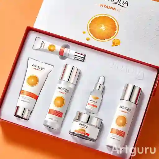 Kit De Cuidado Facial De Vitamina C Bioaqua