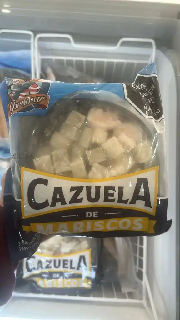 Cazuela De Mariscos X 750 Gr