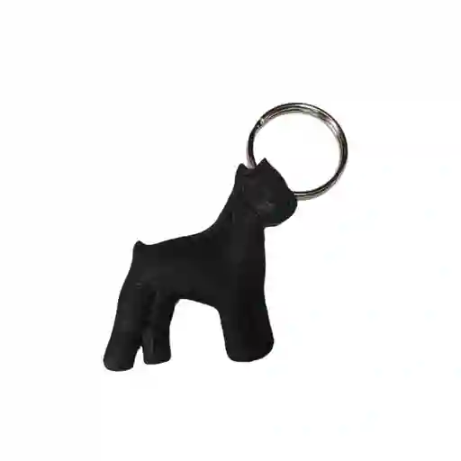 Llavero De Perro Negro