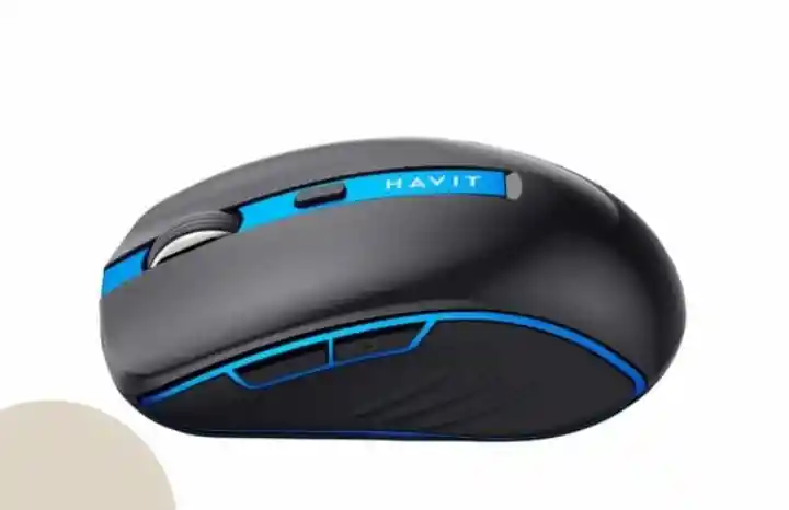 Mouse Inalambrico Ergonomico, Interfaz Dongle Usb 6 Botones