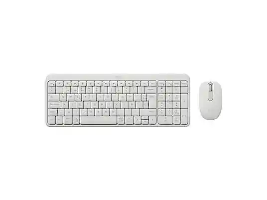 Logitech Combo Mk250 Bluetooth Blanco - K250 + M196