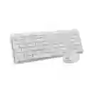 Logitech Combo Mk250 Bluetooth Blanco - K250 + M196