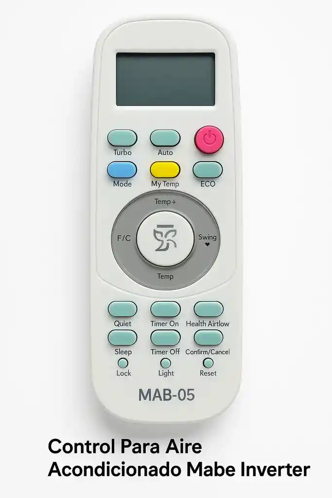 Control Para Aire Acondicionado Mabe Mab-05