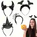 Balacas Diademas Halloween 4 Unds Accesorios Para Disfraz