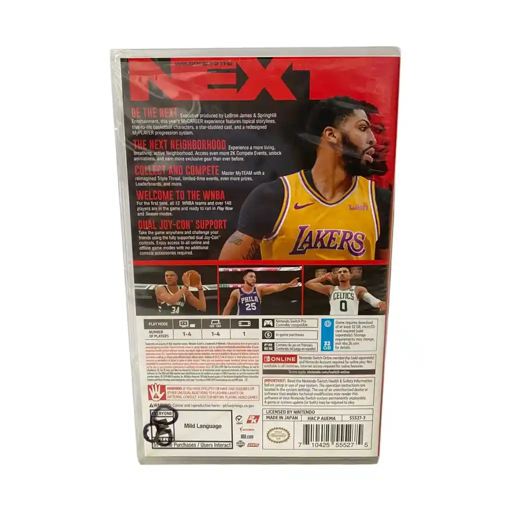 Nba 2k20 Para Nintendo Switch Nuevo Fisico