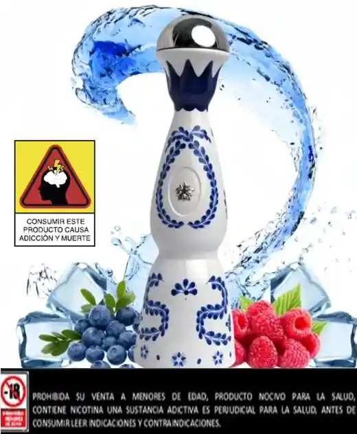 Vapeador Clase Azul Grape Berries Ice 15.000 Puffs