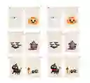 Bolsas Regalo Halloween En Tela Pack 12 Unidades