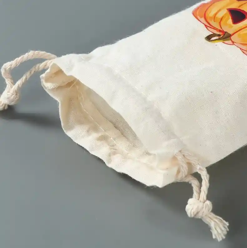 Bolsas Regalo Halloween En Tela Pack 12 Unidades