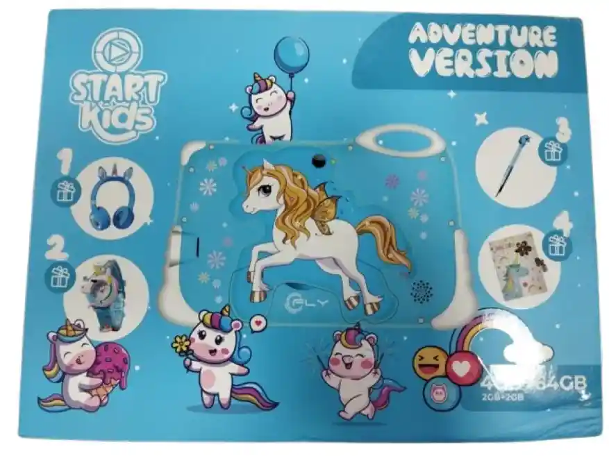 Tablet Fly Start Kids Adventure Version 64 Gb 4 Ram
