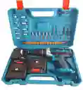 Taladro Percutor Inalambrico Trabajo Industrial 3/8 Color Azul Frecuencia 60 24