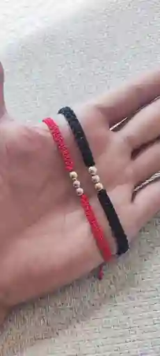 Pulsera 3 Oros 5mm Oro 18kilates