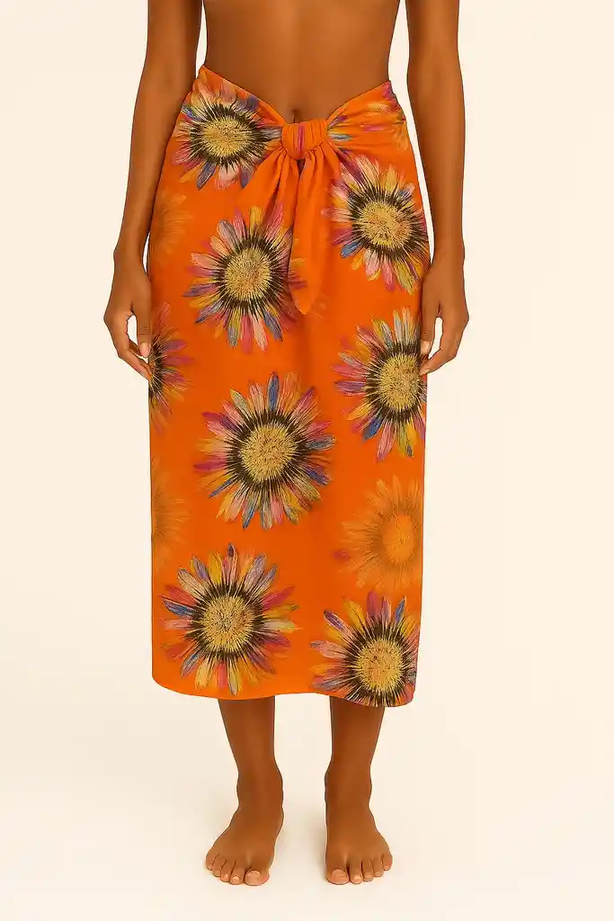 Vestido -pareo-sarong Usalo De Varias Formas