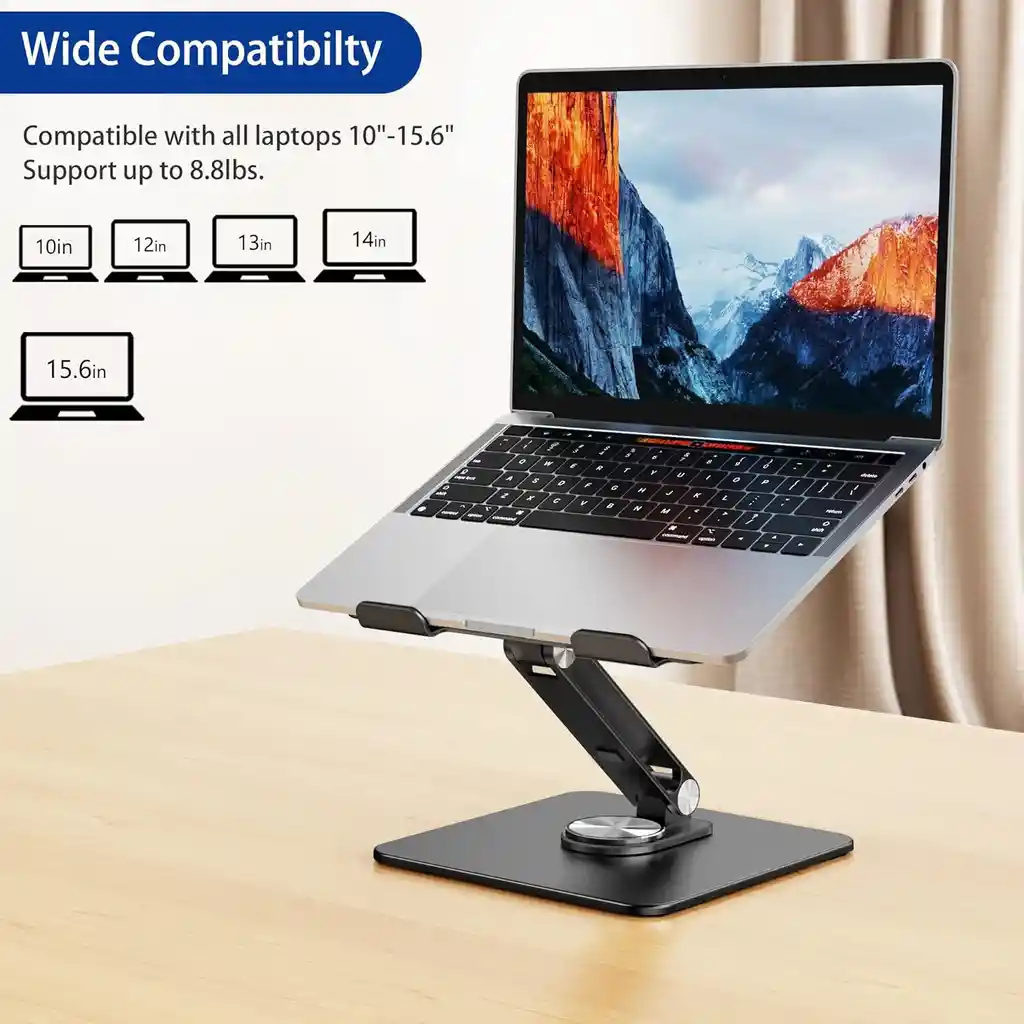 Soporte Para Computador Portatil Altura Angulo Ajustable