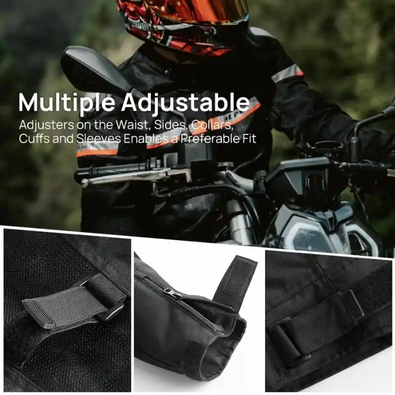 Chaqueta Proteccion Moto Certificada Antifriccion Ilm Disponible Talla L