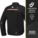 Chaqueta Proteccion Moto Certificada Antifriccion Ilm Disponible Talla L