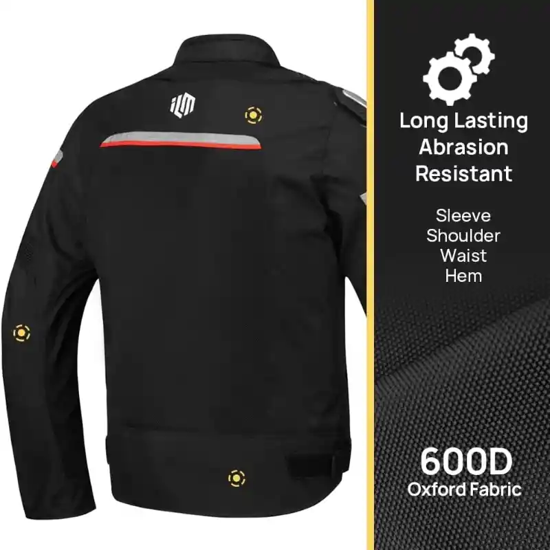 Chaqueta Proteccion Moto Certificada Antifriccion Ilm Disponible Talla L