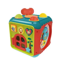 Juguete Cubo 7 En 1 Multifuncional Musical Didáctico