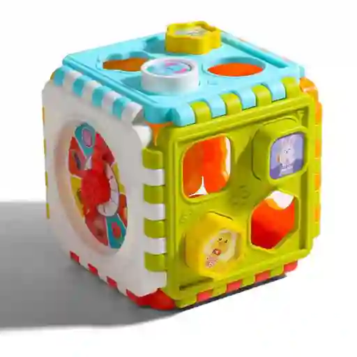 Juguete Cubo Rompecabezas Armable Didáctico 6 En 1