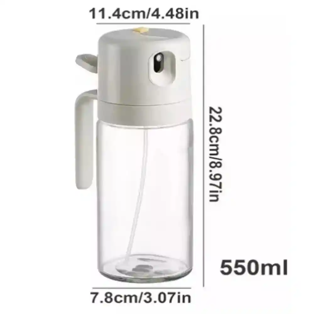 Botella Para Aceite 2 En 1 – Spray Y Chorro