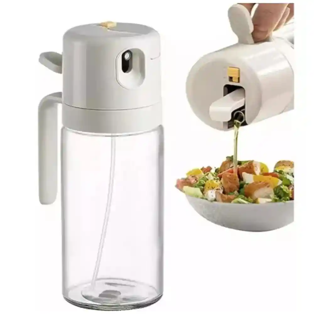 Botella Para Aceite 2 En 1 – Spray Y Chorro
