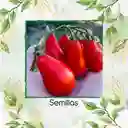 130 Semillas Orgánicas De Tomate Cherry Pera Rojo