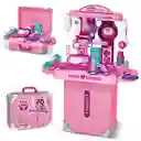 Mochila Juguete Para Nina Didáctica Doctora 3 En 1
