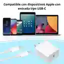 Cargador Para Iphone 35w Con Cable Usb-c
