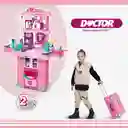 Mochila Juguete Para Nina Didáctica Doctor 2 En 1