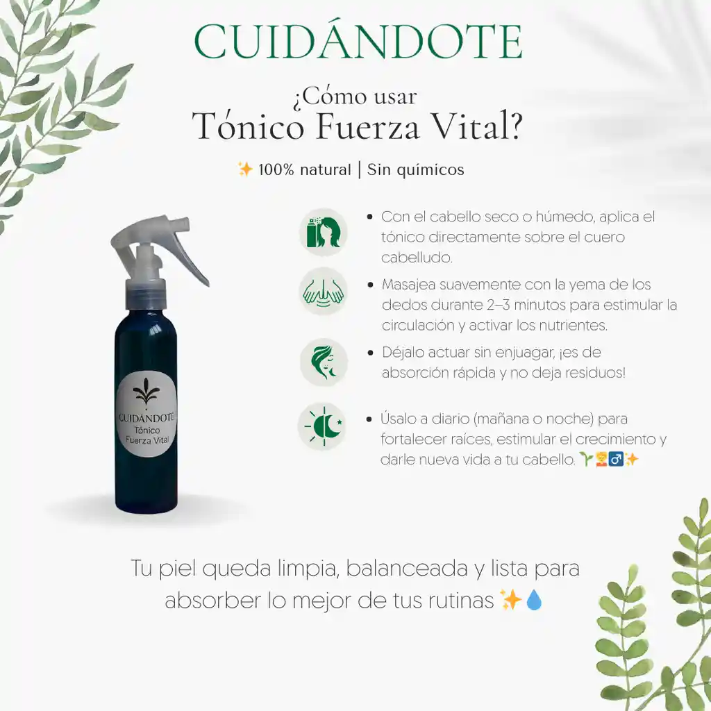 Tónico Capilar Fuerza Vital