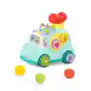 Juguete Carro Musical Didáctico Con Fichas De Encajar