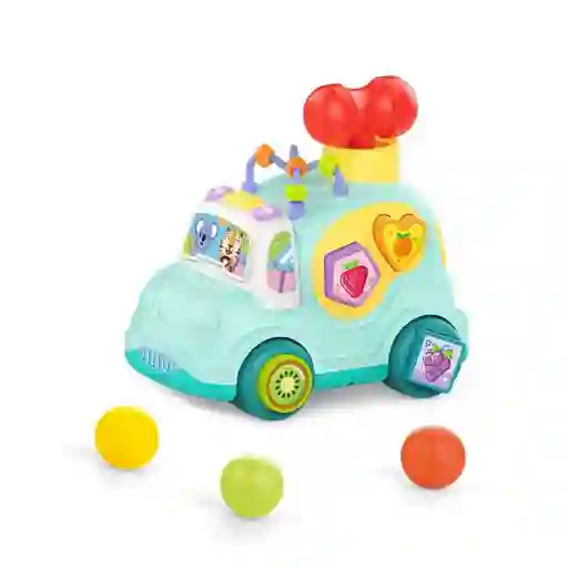 Juguete Carro Musical Didáctico Con Fichas De Encajar