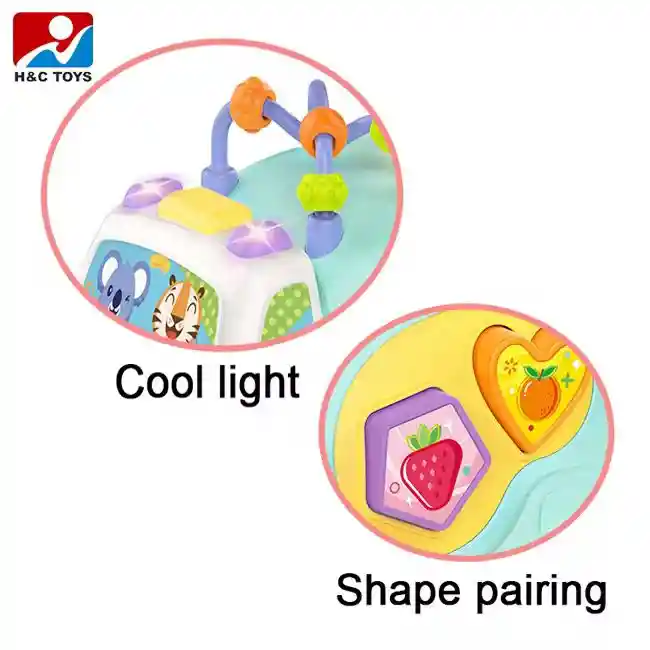 Juguete Carro Musical Didáctico Con Fichas De Encajar