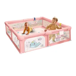 Corral De Juegos Playpen Para Bebé Mundo Marino 180cmx150cm