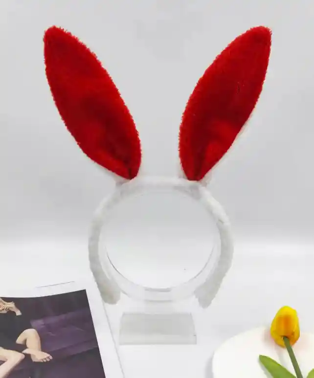 Disfraz Bunny Orejas Diadema Balaca Blanca