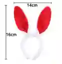 Disfraz Bunny Orejas Diadema Balaca Blanca