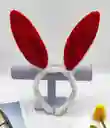 Disfraz Bunny Orejas Diadema Balaca Blanca