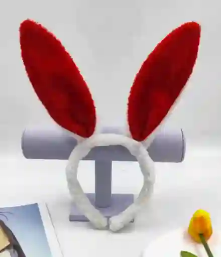 Disfraz Bunny Orejas Diadema Balaca Blanca