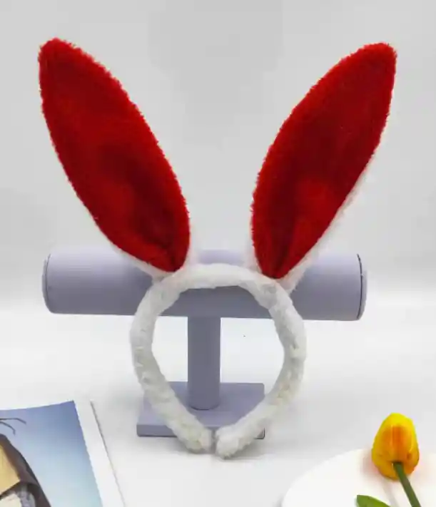 Disfraz Bunny Orejas Diadema Balaca Blanca